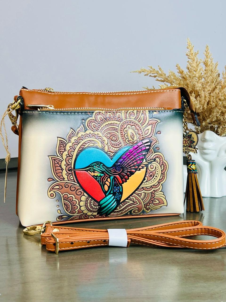 Crossbody Artesanal Colibri