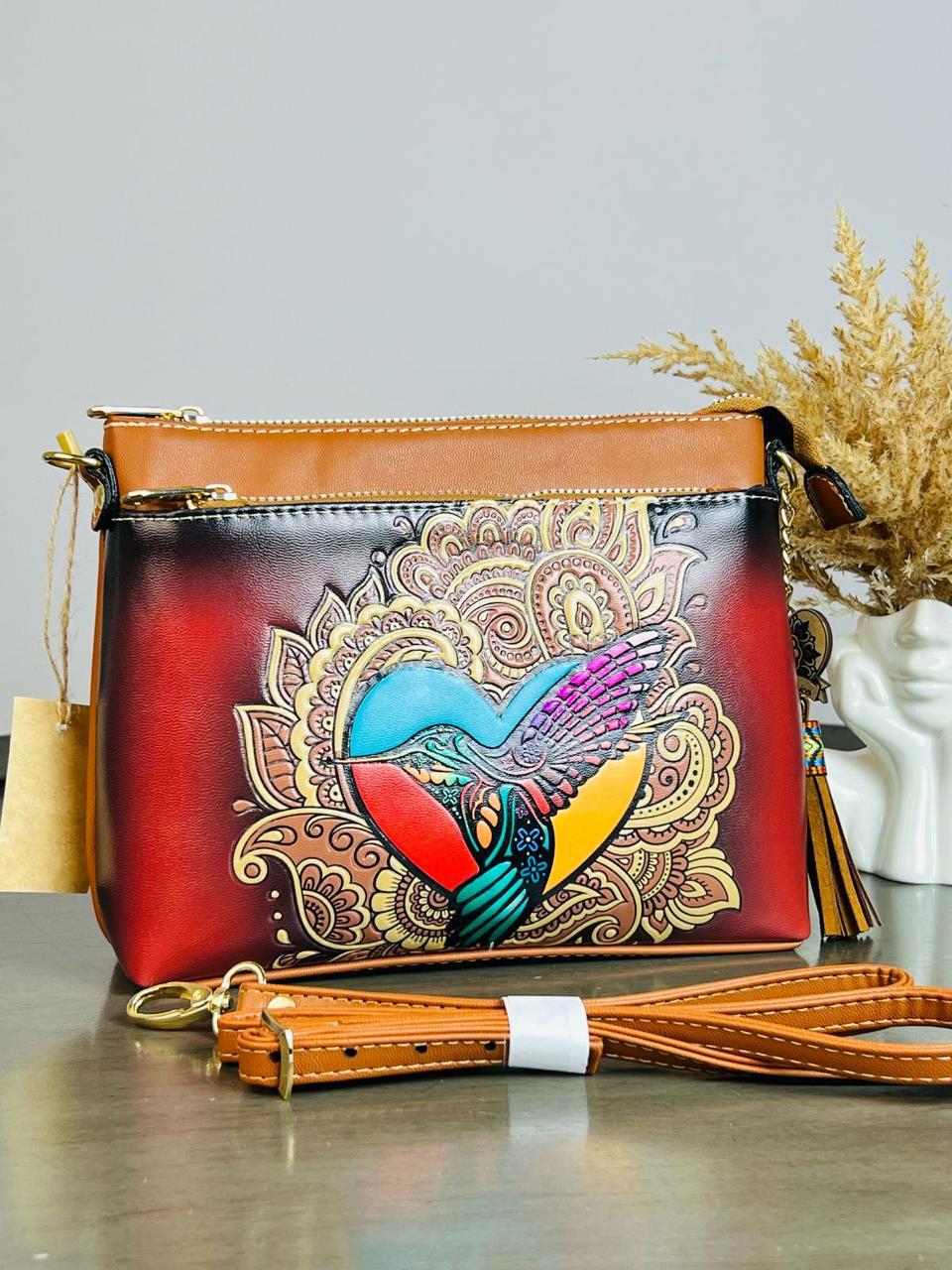 Crossbody Artesanal Colibri